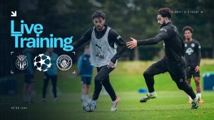 Entraînement Ouvert : Villarreal contre Man City | Ligue des Champions
