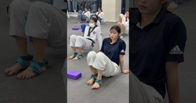 Entraînement de coups de pied en taekwondo 🥋