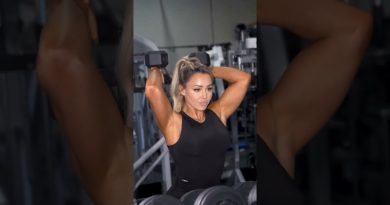 Entraînement inspirant d'une belle fitness girl ❤️