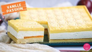 Entremets Vanille-Passion : Délicieux et Sans Glaçage