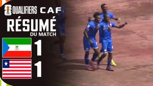 Équateur-Guinée vs Libéria : Match nul 1-1 en éliminatoires