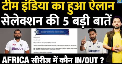 Équipe Indienne Test pour la Série en Afrique : Shami, Pant, Bumrah