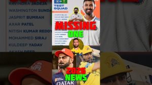 Équipe d'Inde incomplète pour la série de tests | Infos RCB et CSK 2026