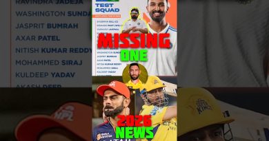 Équipe d'Inde incomplète pour la série de tests | Infos RCB et CSK 2026