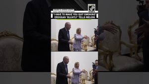 Erdogan demande à Meloni d'arrêter de fumer au sommet de Gaza