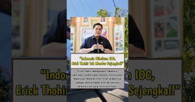 Erick Thohir reste ferme malgré la sanction de l'IOC