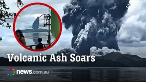 Éruption du volcan Taal aux Philippines : un nuage de cendres géant