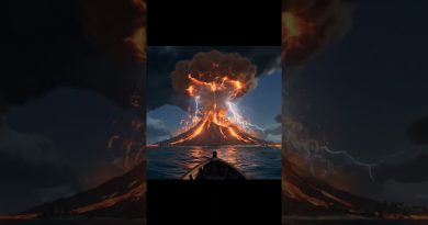 Éruption volcanique spectaculaire dans l'océan !