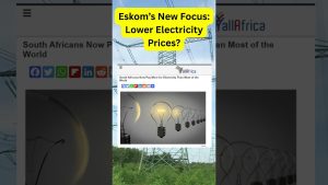 Eskom peut-il vraiment réduire les prix ? #shorts
