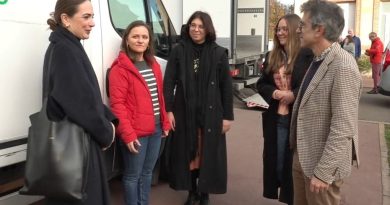 "Être ici, ça permet de comprendre qu'on n'est pas seul", l'avocate Oleksandra Matviichuk, prix Nobel de la paix 2022 reçue la Cité universitaire de Paris