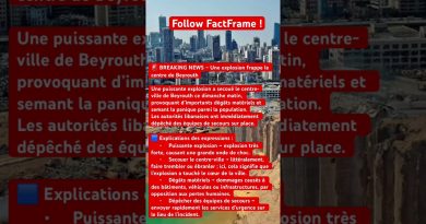 Explosion à Beyrouth : Urgence et dégâts au centre-ville