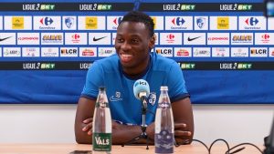 F. Rizzetto et N. Elphege en conférence avant #GF38EAG