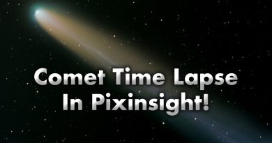 Faites bouger une comète dans le ciel grâce à ce truc !