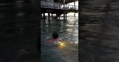 Fête sur la côte malgré l'inondation #inondation