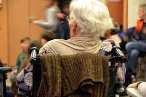 Résidente en EHPAD © Maxime C. / mCi