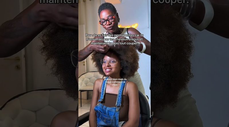 Fin du Waze : Grand coup de ciseaux pour mes boucles !
