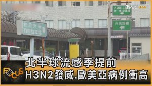 Flambée de grippe H3N2 dans l'hémisphère nord