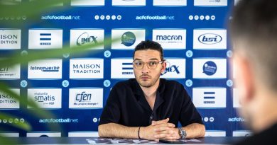 Football : « On veut sortir de l’hiver le mieux positionné possible », se projette Pierre-Emmanuel Allard (ACFC)