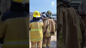 Formation des pompiers : simulations d'interventions à Tamaulipas