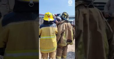 Formation des pompiers : simulations d'interventions à Tamaulipas