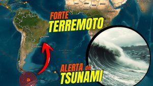 Fort tremblement de terre dans le passage de Drake : alerte tsunami