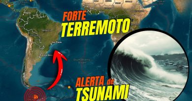 Fort tremblement de terre dans le passage de Drake : alerte tsunami