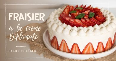 Fraisier léger à la crème diplomate : simple et savoureux