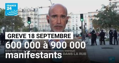 France : 600 000 à 900 000 manifestants selon le ministère
