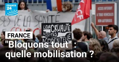 France : Mobilisations autour du mouvement 'Bloquons tout'