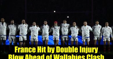 France Subit Deux Blessures Avant le Match Contre les Wallabies