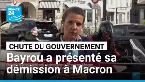 François Bayrou démissionne et informe Emmanuel Macron