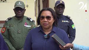 Françoise Assengone Obame suit de près les législatives et locales