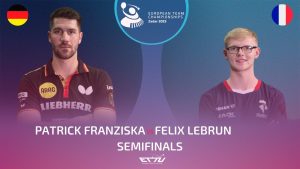 Franziska vs Lebrun : Demi-finale des Championnats d'Europe