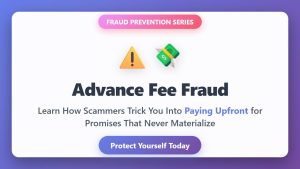 Fraude par avance : détecter et éviter les arnaques