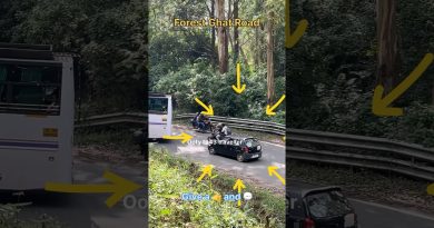 Frayeur sur Ghat Road : Motards doublent derrière un bus !