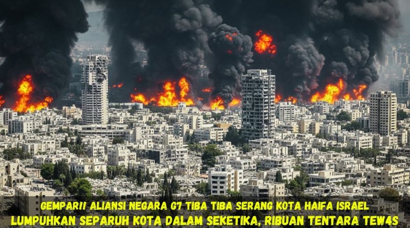 G7 attaque soudainement Haïfa : Israël en danger