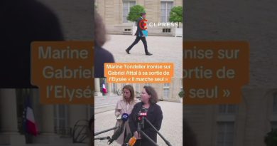 Gabriel Attal quitte l'Élysée seul après la réunion avec Macron