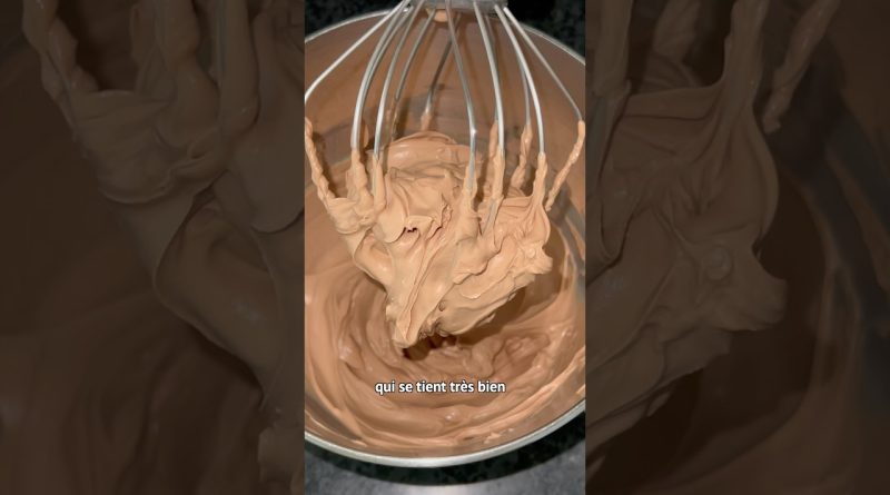 Ganache légère au chocolat au lait