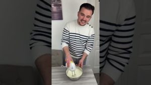 Ganache montée au chocolat blanc pour Layer Cake