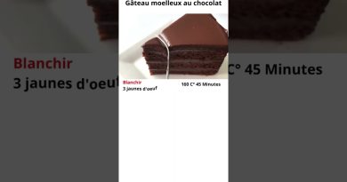 Gâteau chocolat ultra moelleux : recette rapide !