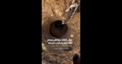 Gaza : Sauvetage d'un homme piégé en creusant un puits