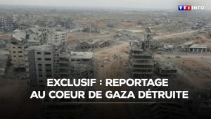 Gaza dévastée : un reportage exclusif de TF1 INFO