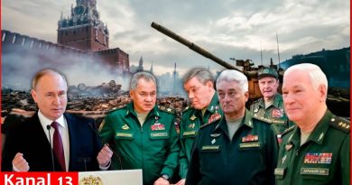 Généraux russes en colère exigent la démission de Poutine