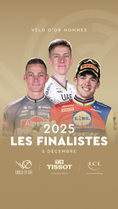 Vélo d'Or 2025 : Les candidats pour le titre masculin dévoilés
