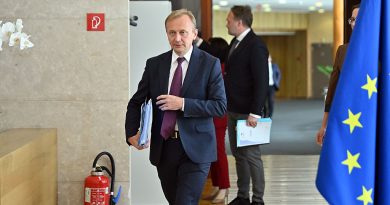 College meeting of EU Commissioners in Brussels