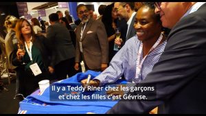 Gévrise Emane aux Journées du Courtage pour T E S