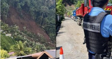 Glissement de terrain à Tahiti : maisons ensevelies et recherche d'éventuelles victimes en cours