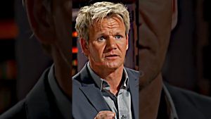 Gordon Ramsay présente son soufflé au chocolat