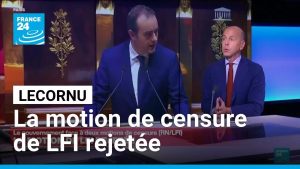 Gouvernement Lecornu : LFI voit sa motion de censure rejetée