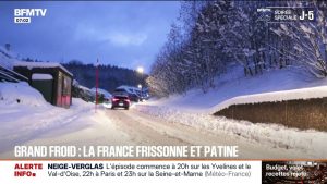 Grand froid : 8 départements en vigilance orange pour neige et verglas